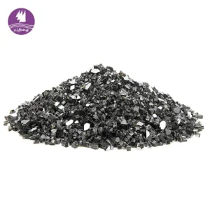 1/4'' Or 1/2'' Black Reflective Fire Glass -zifang