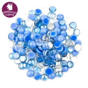 Mix Color Flat Glass Beads For Fire Place,Fire Pit -zifang
