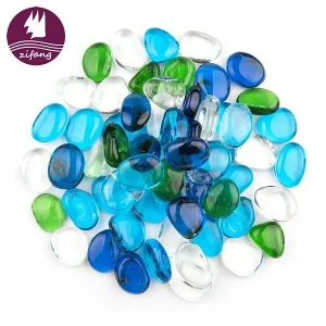 Colored Stone For Aquarium Decoration -zifang