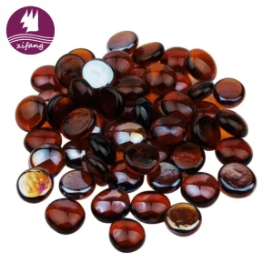 Colorful Luster Fire Beads -zifang