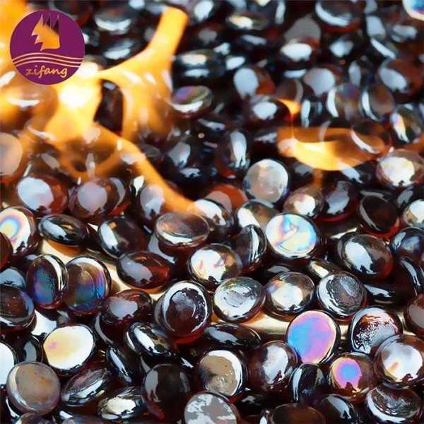 Colorful Luster Fire Beads -zifang