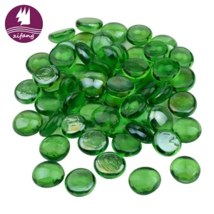 Fashionable Design Fire Glass Beads Glass For Garden DIY Decoration -zifang