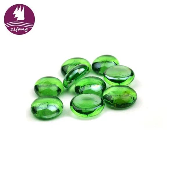 Fashionable Design Fire Glass Beads Glass For Garden DIY Decoration -zifang