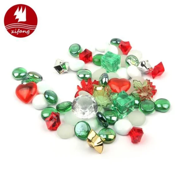 Vase Filler Glass Beads Decor-zifang