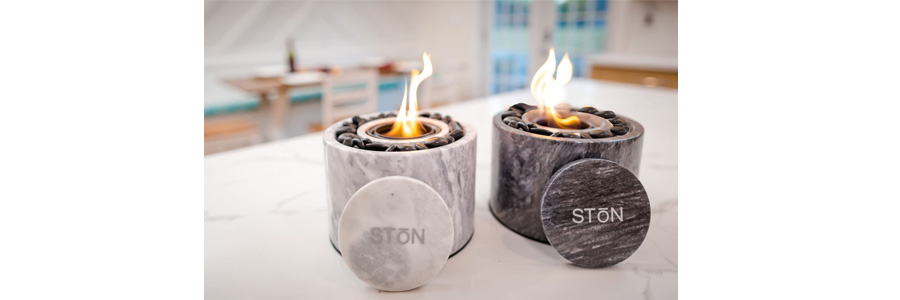STONHOME Indoor Tabletop Fireplace -ZIFANG